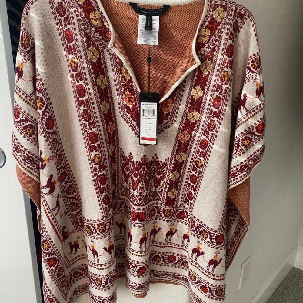NWT BCBG Bohemian Patterned Women's Top
$300 retail